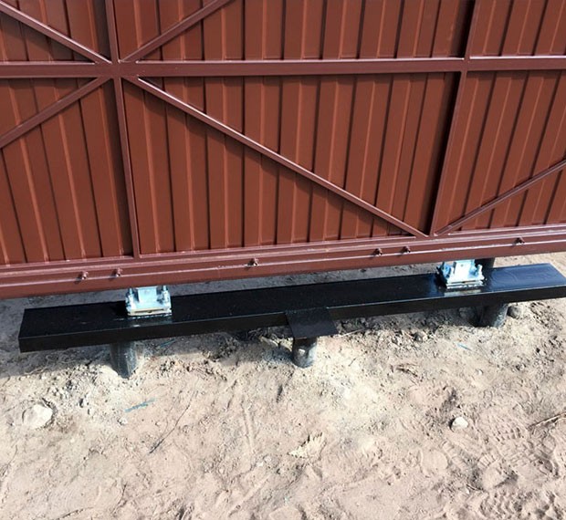 Винтовые сваи под откатные ворота и калитки в Луховицах