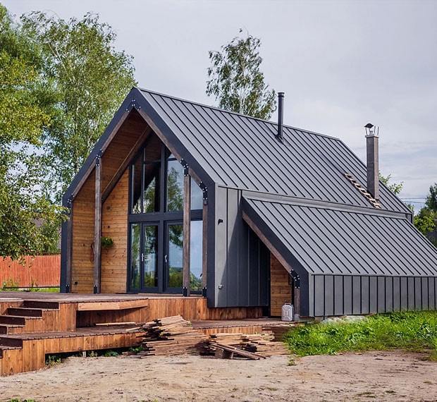 Свайно-ростверковый фундамент под ключ в Луховицах